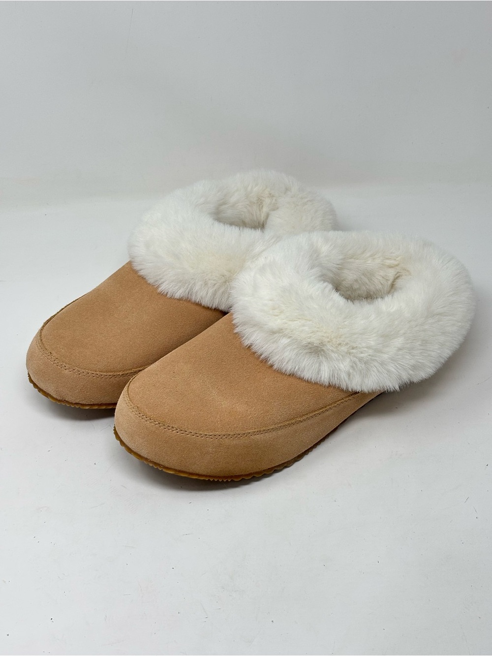 SOREL Go Coffee Run Tan Slippers NWOT Size 10